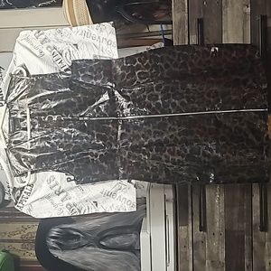 SHANE JUSTIN VINYL DRESS